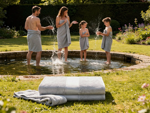 Toalla de Baño de Bambú Tejida Premium, Ultra Suave, Altamente Absorbente, de Secado Rápido, Ecológica, Orgánica, 400 GSM, de Lujo para Uso en el Hogar, Hotel y Spa - Product Image 2