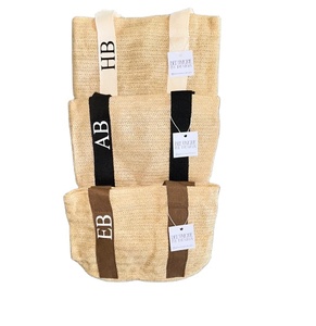 Regalos de Moda para Ella - Bolsa de Paja Personalizada, Bolsas de Playa de Macramé Tejidas a Mano, Directamente del Proveedor de la India - Product Image 1