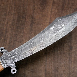 Couteau de chasse professionnel à lame fixe, durable, en acier inoxydable, outil de survie pour le camping, fabrication sur mesure OEM ODM en gros - Product Image 6