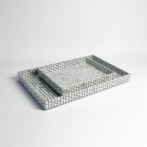Plateau de service en nacre pour hôtels et restaurants, ustensiles de cuisine pour bar, plateau de rangement - Product Image 4