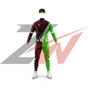 Ensemble d'uniformes de baseball courts respirants personnalisés, service OEM, maillot d'équipe avec logo personnalisé, fournisseur en gros, exportateur, usine, vente en gros - Product Image 2
