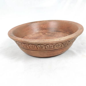 ชามสลัดไม้กระถินณรงค์แบบปรับแต่งได้ ดีไซน์ร่วมสมัย สีธรรมชาติ ทำด้วยมือ เป็นมิตรกับสิ่งแวดล้อม หรูหรา เหมาะสำหรับแคมป์ปิ้ง กำลังเป็นที่นิยมอย่างมาก - Product Image 1