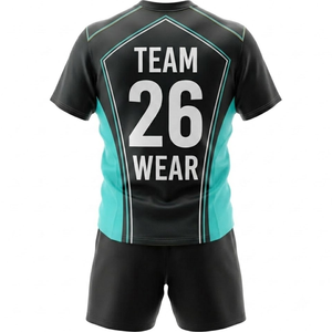 เสื้อรักบี้คุณภาพสูงขายส่ง ปักโลโก้ตามสั่ง ชุดยูนิฟอร์มรักบี้ - Product Image 6