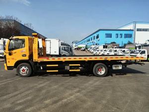 Camion de remorquage Dongfeng Diesel, camion de remorquage à deux essieux, camion de livraison, charge de 3 tonnes, 4 tonnes, 5 tonnes, camion remorque en vente - Product Image 6