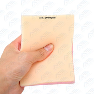 Almohadilla de sutura para incisión, almohadilla de silicona para entrenamiento, modelo de piel, almohadilla de práctica de inyección quirúrgica para la piel, entrenamiento de acero inoxidable - Product Image 3
