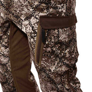 Pantalones de Caza Impermeables con Camuflaje para Hombre, Pantalones Cargo Silenciosos de Softshell, Duraderos para Senderismo y Trekking al Aire Libre, con Múltiples Bolsillos - Product Image 4