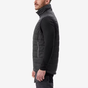 Dernier modèle de gilet matelassé décontracté pour homme, personnalisé avec logo, léger, sans manches, chaud et respirant pour l'hiver 2026 - Product Image 4