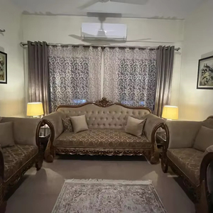 Ensemble de canapés en velours moderne au design élégant et confortable, 4 places, de qualité supérieure, rembourrés, meubles pour la maison - Product Image 1