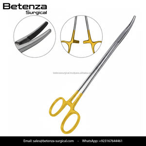 Porte-aiguille courbé Heaney réutilisable, instrument de suture manuel en acier inoxydable de qualité médicale, classe I, OEM - Product Image 2