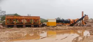 Planta de Mezcla de Asfalto de 40-60 TPH de Fabricante Indio, Componentes Centrales de Ahorro de Energía (Caja de Engranajes con Rodamientos) Incluidos, 1 Año de Garantía - Product Image 2