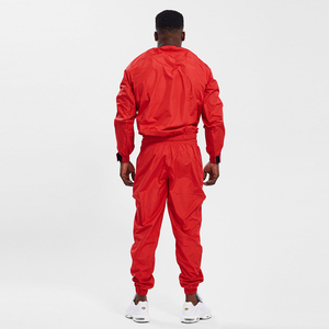 Combinaison de sauna pour hommes, imperméable, favorisant la transpiration, ensemble d'entraînement, vêtements de fitness, course à pied, exercice physique, fabricant de logo personnalisé - Product Image 4