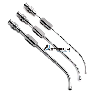 Tubo de Succión Frazier de Grado Médico, Acero Inoxidable, Instrumento Quirúrgico Manual ENT, Aspirador para Limpieza de Oídos para Clínicas Profesionales - Product Image 5