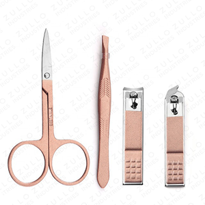 Heavy Duty Stainless Steel <b>Manicure</b> Pedicure Nail Grooming <b>Kit</b> Premium Nail Clipper Set Custom Logo Wholesale - Product Image 3