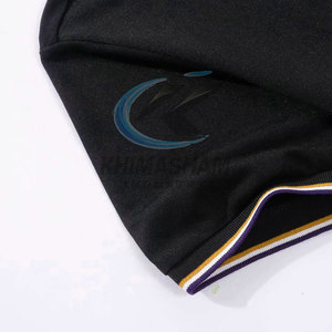 Camiseta de Punto Sólido de Alta Calidad Personalizada, Transpirable, para Hombre, Corte Ajustado, Estilo Casual - Product Image 4