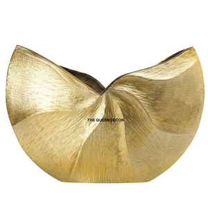 Jarrón de Flores de Aluminio Estilo Antiguo Martillado para Decoración Interior Costera, Excelente Jarrón Hecho a Mano, Moderno Jarrón de Mesa, Excelente Calidad - Product Image 1