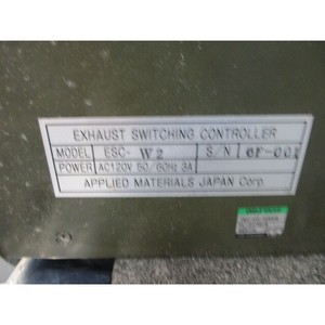 ตัวควบคุมระบบดูดควัน CKD ESC-W2, AMAT, 110519 - อุปกรณ์และอะไหล่เซมิคอนดักเตอร์ระดับโลกที่เชื่อถือได้ - Product Image 4