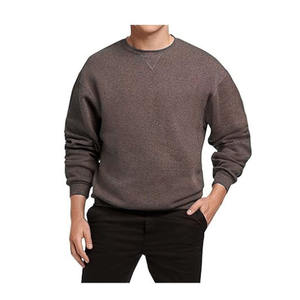 Sweat-shirt à capuche pour homme, hiver, jersey uni, respirant, col rond, manches longues, impression de logo personnalisée sur le devant, polyester/coton - Product Image 5