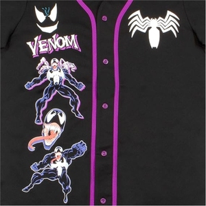 Camiseta de Béisbol Sublimada Transpirable Personalizada con Botones Completos, Equipamiento de Equipo, Camisa Ligera de Alto Rendimiento para Sóftbol - Product Image 3
