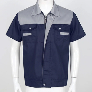 OEM/ODM Reflective Sport T-shirt Safety <b>Construction</b> Wear Short Sleeve Shirt Men Outdoor Work T-Shirt Blue Color - Product Image 1