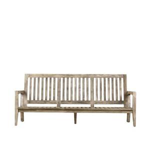 Canapé en bois Hutan de style français, rembourré en tissu, pour salon, avec cadre blanc, idéal pour l'extérieur - Product Image 6
