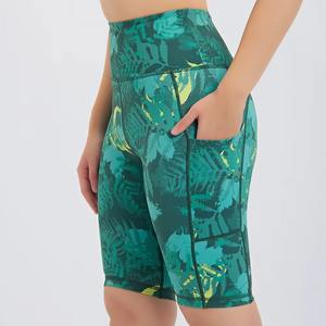 Shorts de Yoga de Cintura Alta para Mujer, al por Mayor, Personalizados, para Verano, Fitness, Ejercicio, Levanta Glúteos, Deportivos - Product Image 4