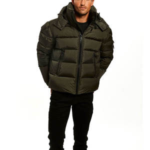 Manteau d'hiver léger et chaud, imperméable, coupe-vent, avec impression personnalisée, veste matelassée pour homme, streetwear de haute qualité pour l'extérieur - Product Image 2