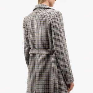 Manteau long pour femme ceinturé, vêtement d'extérieur d'hiver élégant et chaud, veste tendance, fournisseur en gros, usine, manteau long décontracté pour femme, respirant - Product Image 5