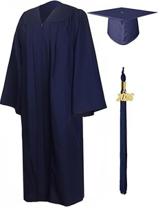 Ensemble Robe de Cérémonie Mate, Toque et Pompon 2026 pour Lycée et Diplôme Universitaire – Instructions d'Entretien : Lavage en Machine, Nettoyage à Sec Uniquement - Product Image 6
