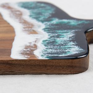 Tabla de Cortar de Madera y Resina Epoxi Hecha a Mano, Premium, para Cocina, para Cortar Queso, Apta para Lavavajillas, 1.5 cm de Grosor - Product Image 5