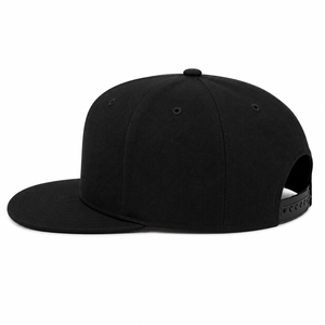 Gorra Snapback Personalizada de 6 Paneles con Visera Plana, Corona Alta, Correa de Plástico Ajustable, Gorra de Béisbol Estilo Hip Hop, Color Sólido, Unisex - Product Image 4