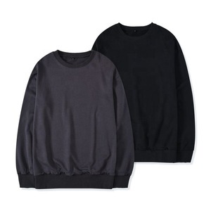 Sweat-shirt à col rond uni pour homme avec design minimaliste, sweat-shirt en polaire chaud pour homme pour les activités de plein air - Product Image 5