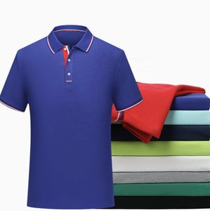 Hommes pour T-shirts Polo 100% Coton Séchage Rapide Respirant Confortable Style Court Bouton Imprimé Tipping Collar High Solid Knitte - Product Image 5