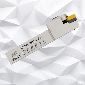 EDJNL 2020 K15 CNC External Turning <b>Tool</b> <b>Holder</b> for DNMG Inserts High Precision White Coated Alloy Steel OEM Lathe Cutting <b>Tool</b> - Product Image 1