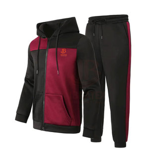 Vêtements décontractés à manches longues pour hommes, survêtement de style nouveau, surdimensionné, respirant, avec fermeture éclair - Product Image 3