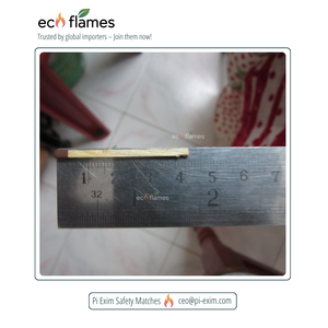 Fósforos de seguridad de madera para el hogar con logotipo impreso suministrado en material de cartón - Product Image 4