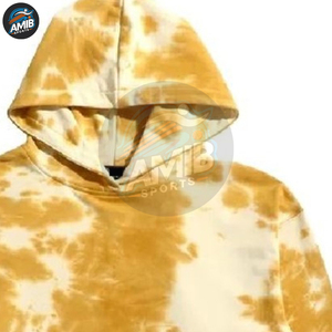 Sudadera con Capucha Tie Dye para Hombre, Ajustable, Nueva Colección de Invierno, Algodón Mezclado, Transpirable y Cómoda, Estilo Único - Product Image 2