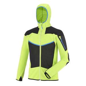 Veste softshell pour homme avec capuche – Manteau de randonnée imperméable et coupe-vent, léger, avec capuche pour l'extérieur - Product Image 4