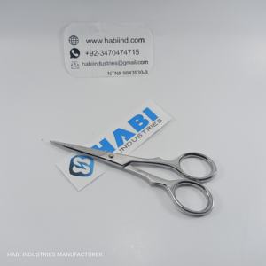 Chrome Polish Embroidery Scissors Custom <b>Threading</b> Shears Sharp Blade Stainless Steel Mini Right-Handed Cuticle Care Beauty - Product Image 4