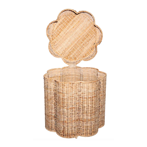 Eco-Friendly Handcrafted Vietnamese Rattan Side <b>Table</b>, Elegant Minimalist Boho <b>Center</b> <b>Table</b>, Sustainable <b>Living</b> <b>Room</b> Furniture - Product Image 2