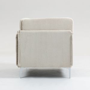 Divano Componibile Beige con Modulo Angolare e Modulo Centrale per Soggiorno - Product Image 5