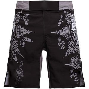Fight Pattern Light Weight Four-Way Stretch Kickboxing Shorts Cotton and Corduroy Muay Thai Boxing <b>Trunks</b> for <b>Men</b> and Women MMA - Product Image 5