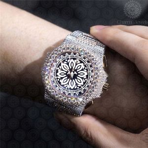 Charm Jewels Luxury Stainless Steel <b>Watch</b> 42mm Analog Quartz Sapphire Crystal <b>Diamond</b> Bezel Folding Clasp Women - Product Image 1