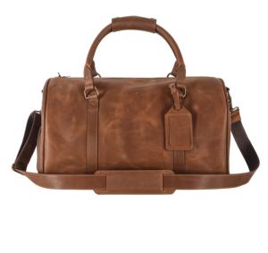 Sac de Voyage Weekender en Cuir Crazy Horse Vintage Personnalisé Style Duffle Fournisseur en Gros OEM/ODM Marque Privée Robuste et Authentique - Product Image 1