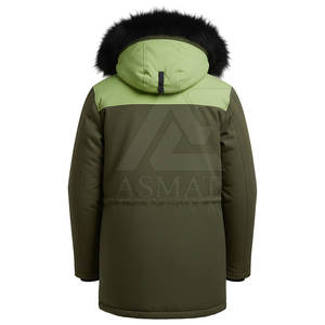 เสื้อแจ็คเก็ตพาร์กาบุขนหนาน้ำหนักมากสำหรับผู้ชาย มีฮู้ด กันลม อุ่นหนา เหมาะสำหรับฤดูหนาว ลดราคาพิเศษสำหรับผู้ชาย ซื้อได้ทางออนไลน์ - Product Image 6