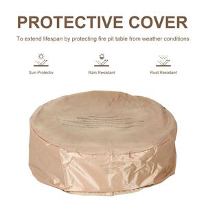 Tavolo con Focolare a Gas in Pietra Rettangolare da 40.000 BTU per Esterni, Stufa a Gas Naturale Senza Fumo in Acciaio e Cemento - Product Image 4