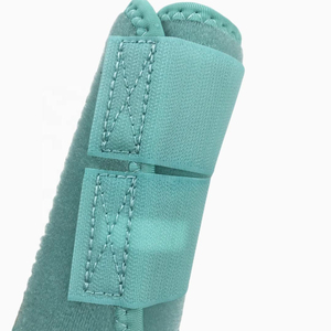 New Custom Luxury High Quality Western Design Denim Horse Brushing Boots Leg Protection Safety Wraps <b>Equestrian</b> Custom Brand - Product Image 5