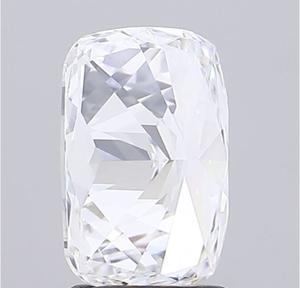Diamante Sintético Certificado por IGI de 2.02 CT, Corte Alargado Tipo Cojín, Color D, Claridad VVS1, Cultivado en Laboratorio, CVD LG 753508010, Joyería ROYAL GEMS - Product Image 3