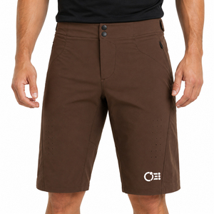 Pantalones Cortos de Ciclismo MTB de Alto Rendimiento para Hombre, Transpirables, de Tela Elástica, con Bolsillos con Cremallera, Personalizables OEM - Product Image 2