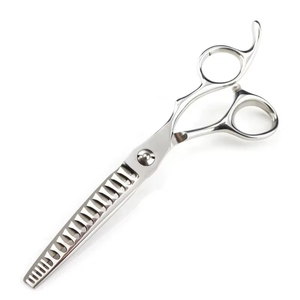 Ciseaux professionnels en acier JP440c, ciseaux à cheveux argentés, ciseaux de maquillage, ciseaux à effiler pour la coupe et le coiffage des cheveux - Product Image 6
