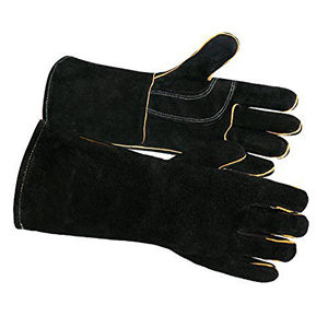 Gants de soudage en cuir de vachette pour hommes, longs et courts, avec fonctions anti-coupure et anti-chaleur, à bas prix, pour soudage TIG - Product Image 4